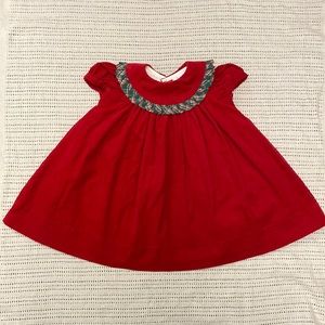 Bailey Boys Red Corduroy Float Dress Size 9M